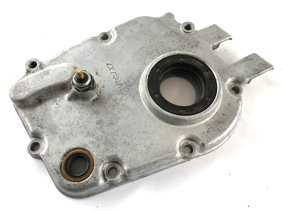 Kawasaki Zephyr 750 ZR750C [1991] - Engine cover left shift shaft passage