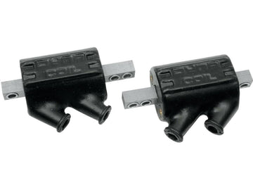 Harley Davidson Fl Shovel [1970-1984] -Inition Bobine double tour noir 5 ohm double feu