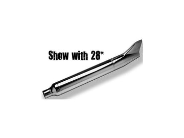 Harley Davidson Panhead [1958-1965] -fr échappement en queue de poisson 33 "Lang Show Chrom