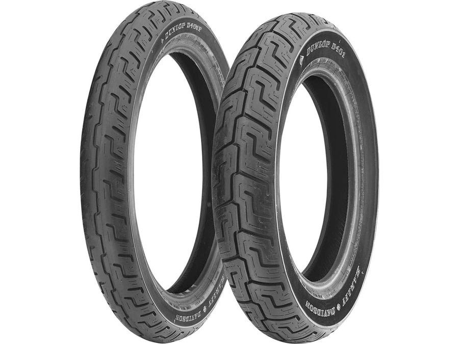 Harley Davidson – D401 Elite Reifen 130/90 B-16 73H TL Schwarze Wand