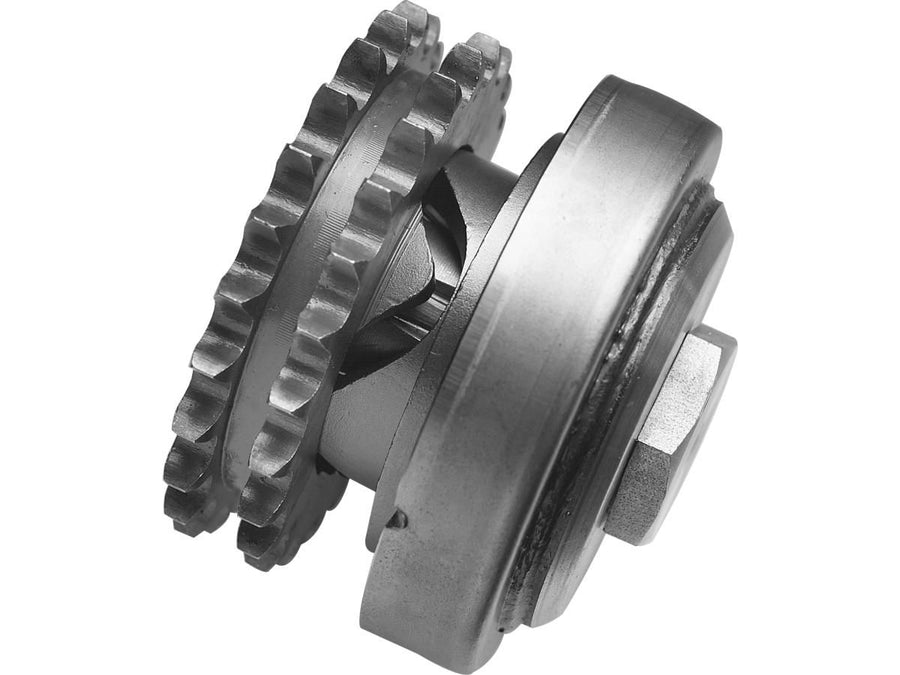 Harley Davidson FX Model [1985-1990]-24 teeth compensation chain wheel complete set