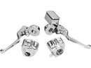 Harley Davidson Sportster [1982-1995]-82-95 brake main cylinder Kit Chrom 3/4 "1"-5