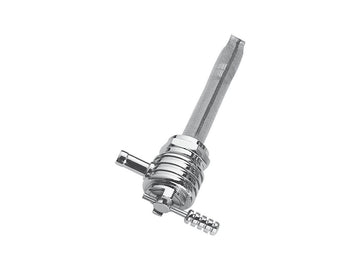 Harley Davidson - round ribbed fuel tap 22mm