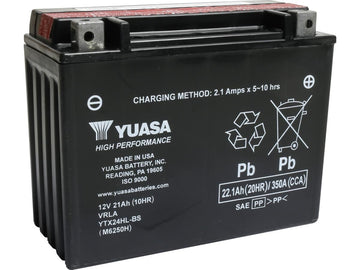 Harley Davidson Touring [1985-1996]-maintenance-free high-performance YTX24HL-BS