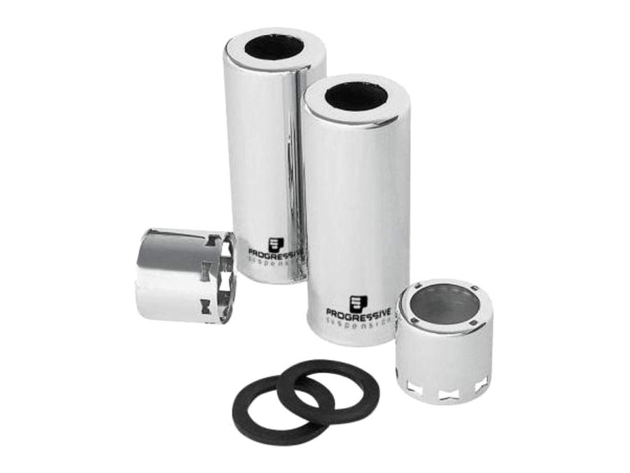 Harley Davidson - 412 Série Amorboreur d'amortisseur Set Chrome