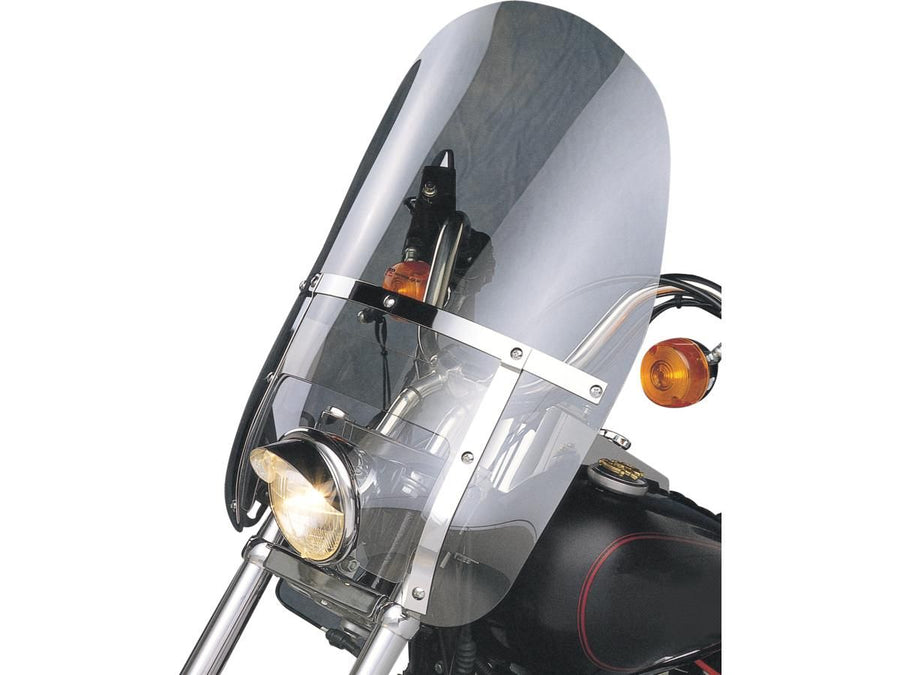 Harley Davidson - Heavy Charge Windshield Hauteur: 15,4 ", largeur: 22,25" Clear