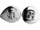 Harley Davidson – 3D Totenkopf Luftfilterabdeckung poliert-1