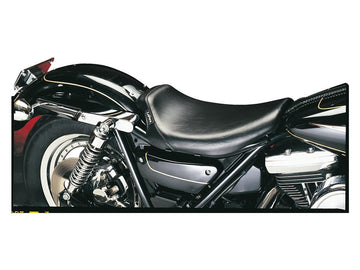 Harley Davidson FX Model [1985-1994]-Bare Bones Solo Seat smooth black vinyl
