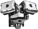 Harley Davidson FX Model [1985-1994]-Twin cam-style tipping lever lid chrome-1