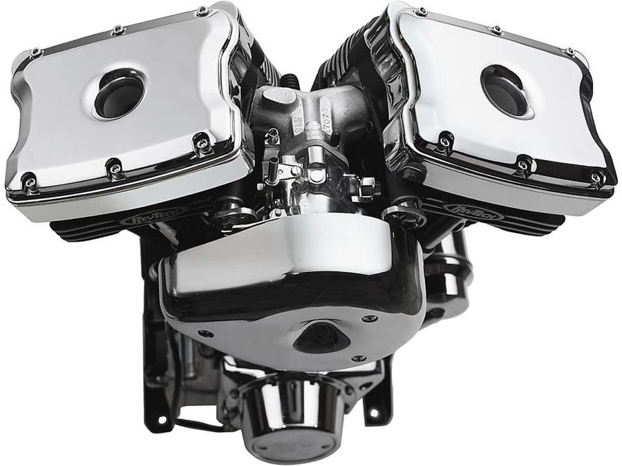 Harley Davidson FX Model [1985-1994]-Twin cam-style tipping lever lid chrome