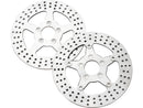 Harley Davidson Sportster [2000-2013]-Starer brake disc 5-hole stainless steel 11.5 "-5