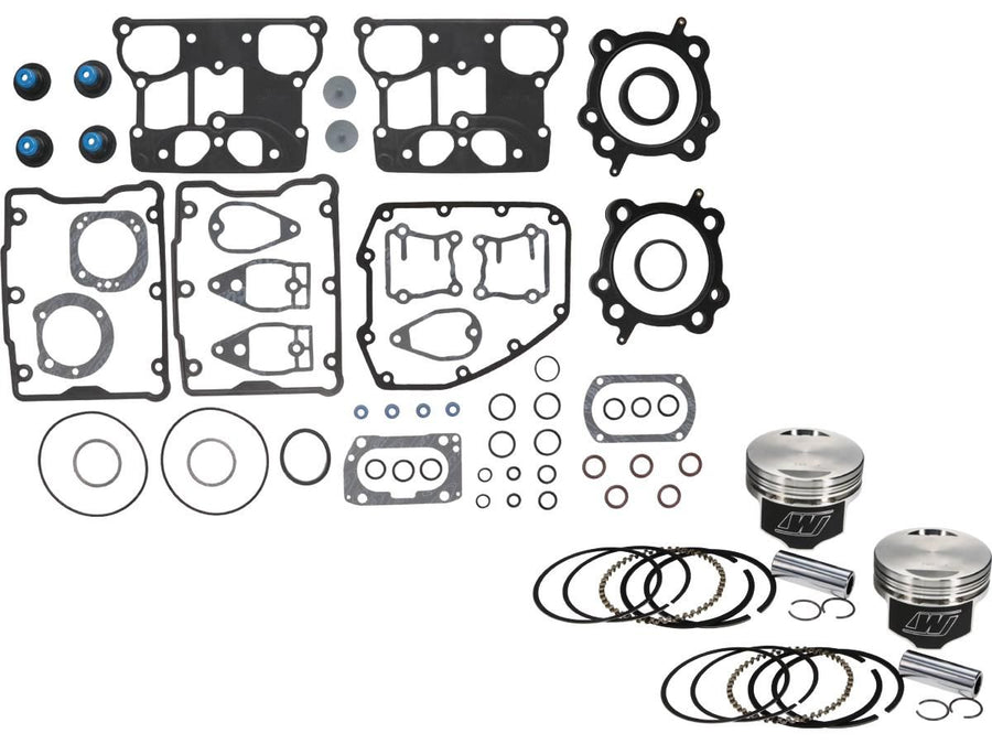 Harley Davidson Dyna [1999-2006] – Geschmiedetes Kolbenkit mit Oberen Dichtungssatz