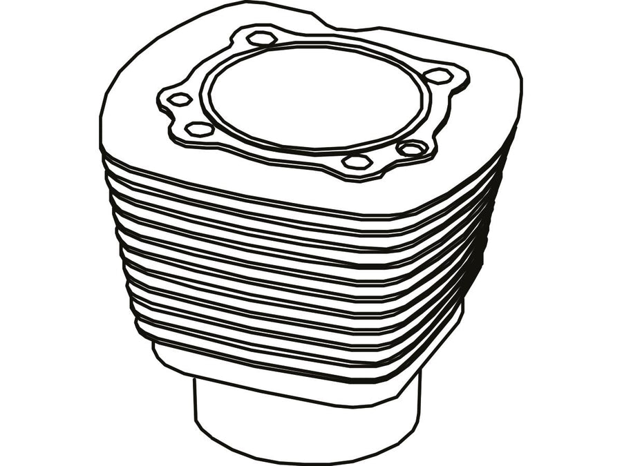 Harley Davidson Revtech 88 [2000-2019] -3-5 / 8 "Cylindre arrière pour EVO