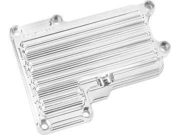 Harley Davidson Dyna [2006-2017]-10-gauge gear cover above chrome