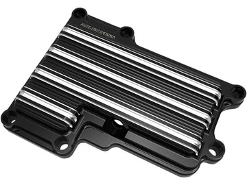 Harley Davidson Dyna [2006-2017] -10 couverture supérieure de la couverture de la couverture noire anodisée