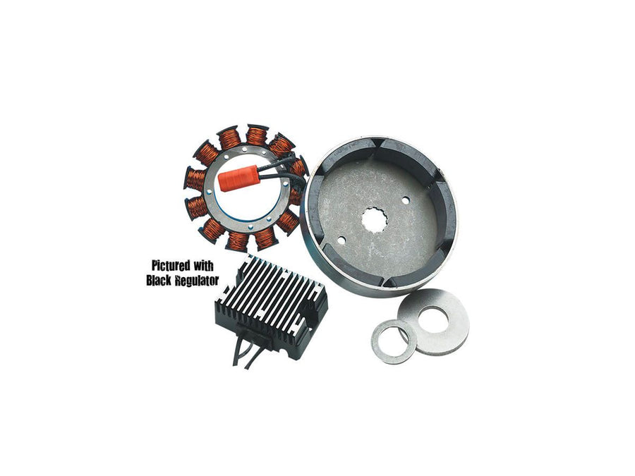 Harley Davidson Touring [1985-1998] -32 Système de charge AMP avec contrôleur chromé