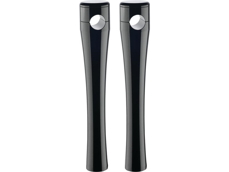 Harley Davidson up [1974-1974] – Glatte 6" Riser Schwarz Pulverbeschichtet