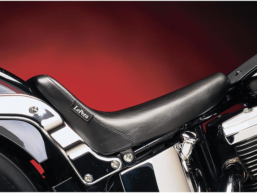 Harley Davidson Softail [2000-2007] - Vinyle noir lisse en solo de Bone Bone.