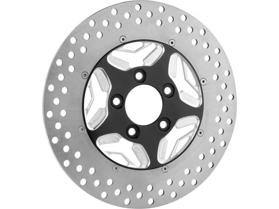 Harley Davidson Touring [2008-2024] -SpeedStar Disc de frein en 2 parties noir 11,8 "