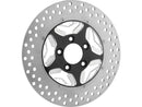 Harley Davidson Touring [2008-2024] -SpeedStar Disc de frein en 2 parties noir 11,8 "-3