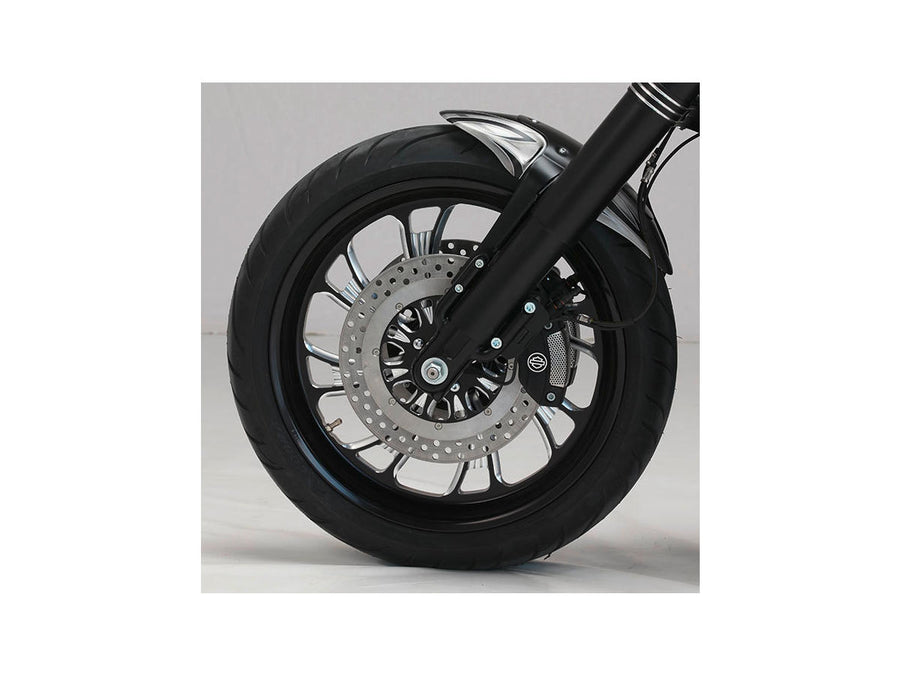 Harley Davidson Fl Shovel [1982-1984] -Super Charger Riemenrad Schwarz 1 1/2 "70