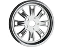 Harley Davidson Fl Shovel [1982-1984] -Super Charger Ribel Disc Chrome 1 1/2 "70 ...-1