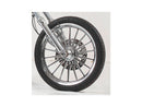 Harley Davidson Sportster [2014-2020] -Nitro-18 Disque de frein à 2 parties noir-7