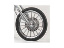 Harley Davidson Sportster [1986-2010] -Nitro Disc de frein en acier inoxydable POLIÉ 11,5 "-2