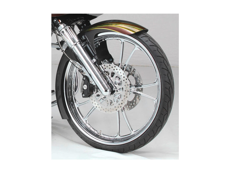 Harley Davidson Touring [2008-2024]-T-5 2-part brake disc Chrome 11.8 "
