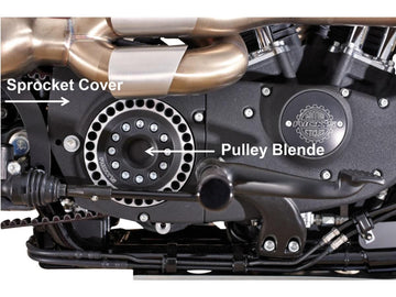 Harley Davidson Sportster [2004-2020] -28 Couverture de ceinture de dents pour