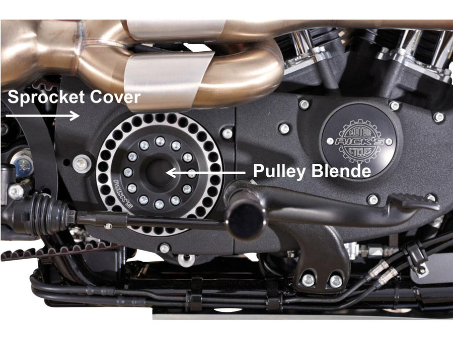 Harley Davidson Sportster [2004-2020] -28 Couverture de ceinture de dents pour