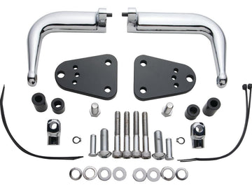 Harley Davidson Sportster [2004-2020]-adjustable motorway footrest brackets