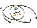 Harley Davidson Touring [2008-2008] – Econoline Bremsleitungssatz Edelstahl klar …-1