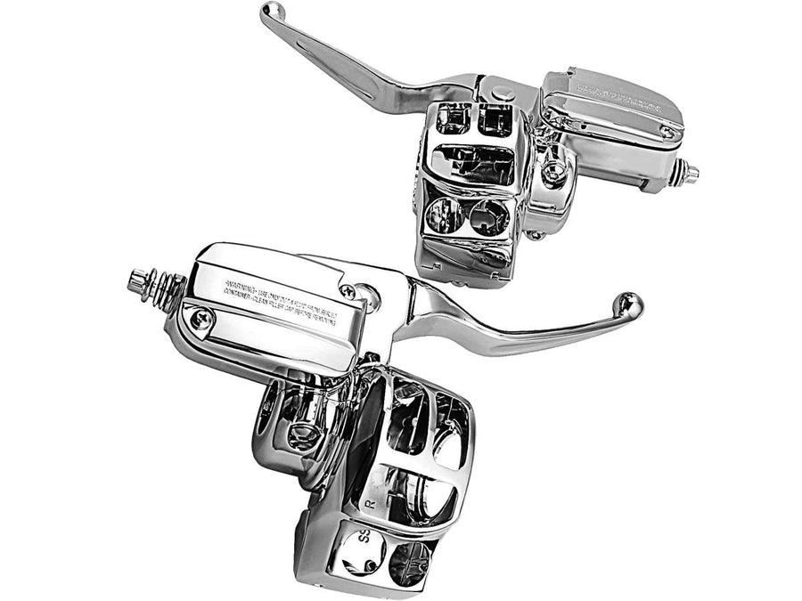 Harley Davidson Touring [2014-2020] – Touring Handsteuerungssatz Chrom Hydraulik