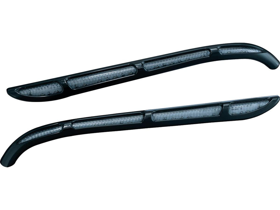 Harley Davidson Touring [1997-2013] Arestres arrière Light Light Black