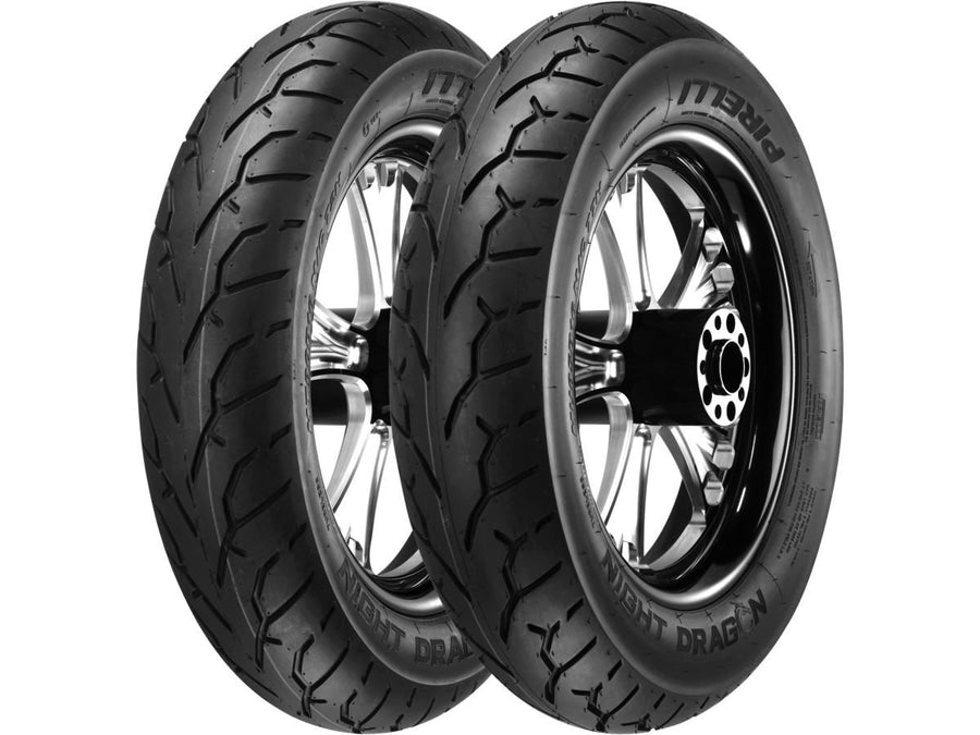 Harley Davidson – Night Dragon Reifen 130/90 B-16 67H TL Schwarze Wand
