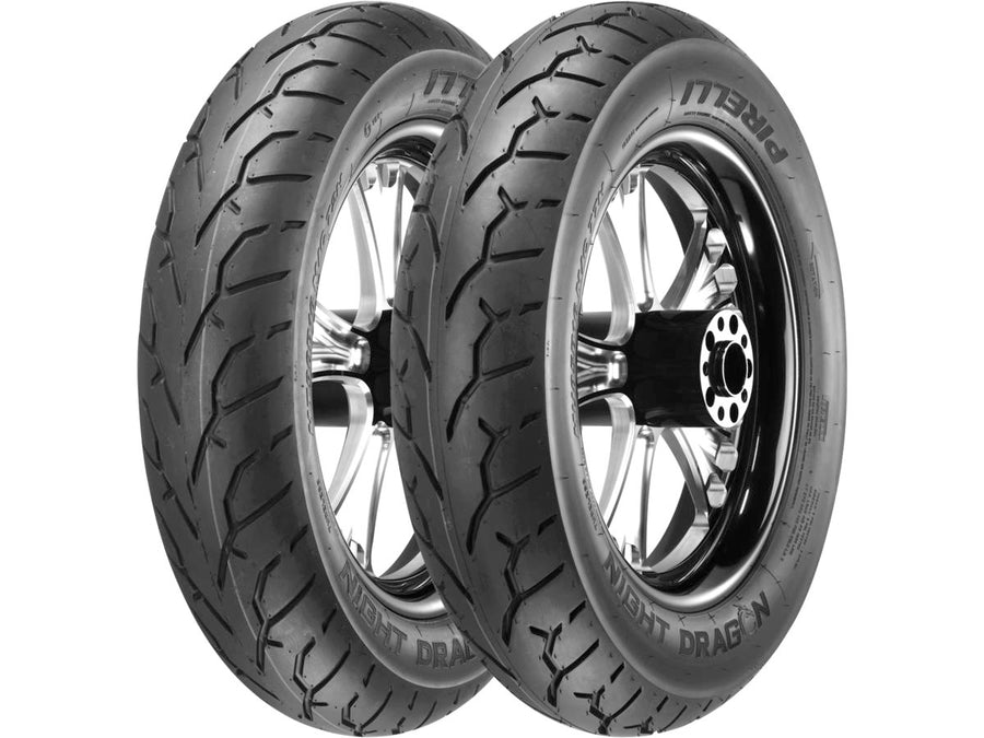 Harley Davidson – Night Dragon Reifen 130/90 B-16 67H TL Schwarze Wand