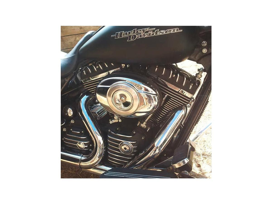 Harley Davidson Sportster [2004-2020] – Ribsters Rocker Box Abdeckung Schwarz Cut