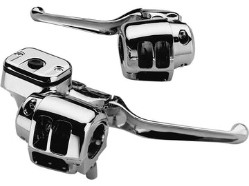 Harley Davidson Sportster [1996-2003]-96-up smooth contour hand control set without - 0