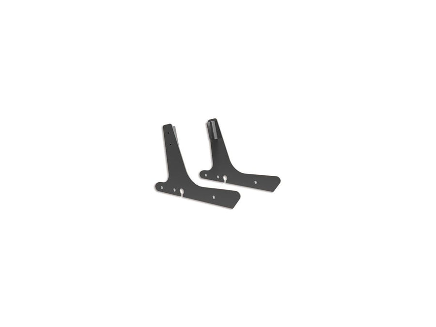 Harley Davidson Sportster [2004-2020] – Seitenplatten für Sissy Bar Schwarz