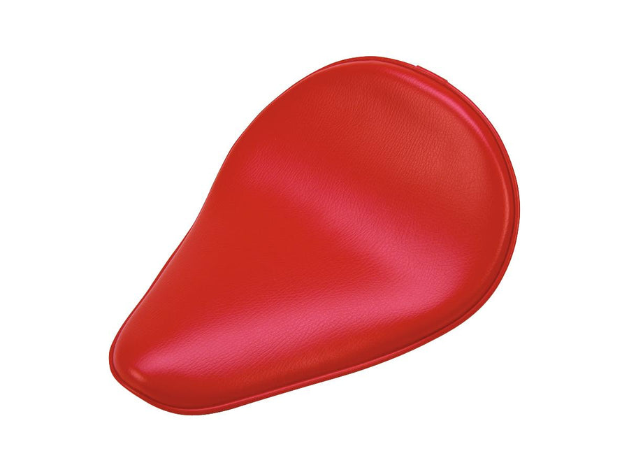 Harley Davidson - SB petit dos arrière vers le haut en cuir synthétique rouge en solo mince et lisse
