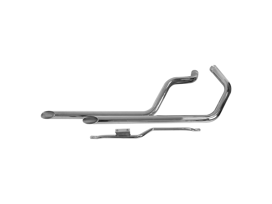 Harley Davidson Sportster [1979-1979]-Slash Cut Drag Pipes for 79 Sportster models