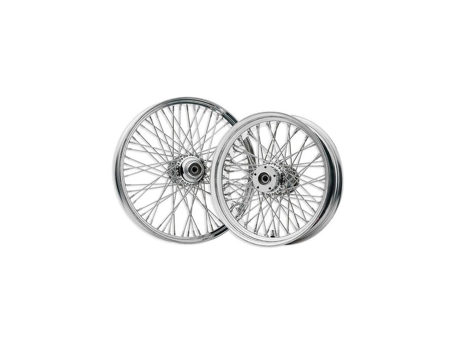 Harley Davidson FXDWG [2000-2003]-40-spokes 21x2.15 Chrome wheels