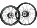 Harley Davidson FXDWG [2000-2003]-60-spokes 21x3.50 sd black wheels-1