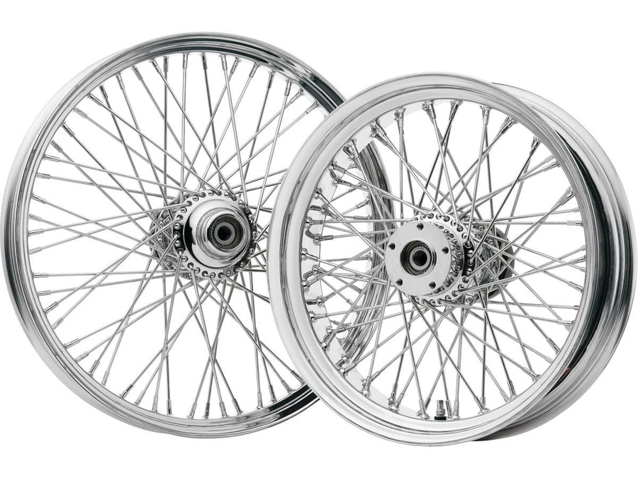 Harley Davidson FXDWG [2000-2003]-60-spokes 21x3.50 sd black wheels