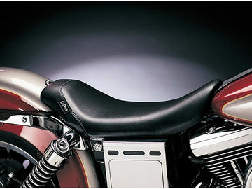 Harley Davidson FXDWGI [2004-2005] -Bare Oos Solo Siège lisse en vinyle noir