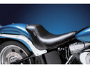 Harley Davidson Softail [2006-2017]-Bare Bone's solo seat smooth black vinyl-4