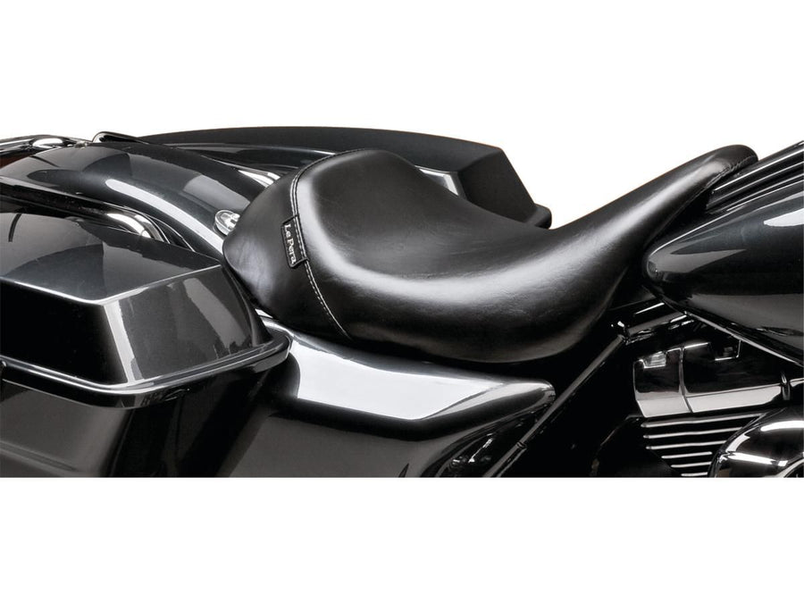 Harley Davidson Touring [2008-2025] – Bare Bones Solo Sitz Glattes Schwarzes Vinyl