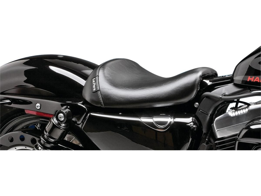 Harley Davidson XL1200V [2012-2016] -Bare Oos Solo Siège lisse en vinyle noir