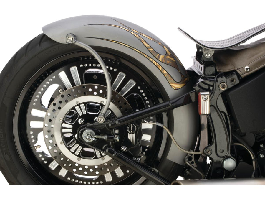 Harley Davidson Softail Hinweis [2000-2006] – 9" The Lucky F*cker Rigid-Style